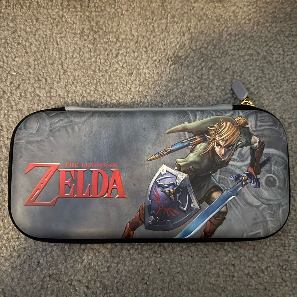 Zelda Switch Case with Link Design